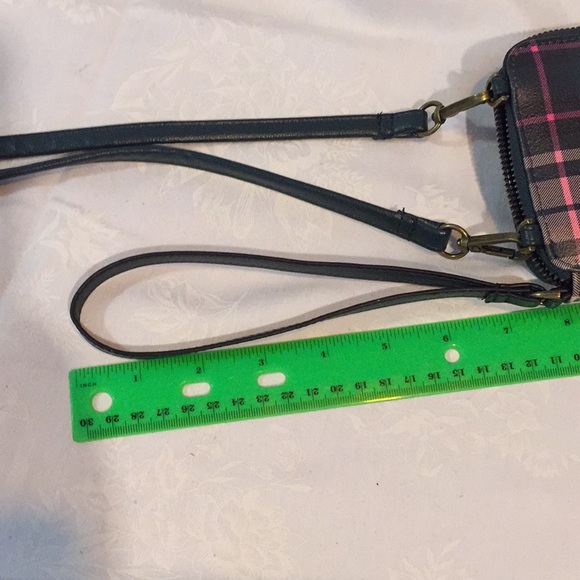 Plaid wallet/ cellphone holder - Picture 7 of 9